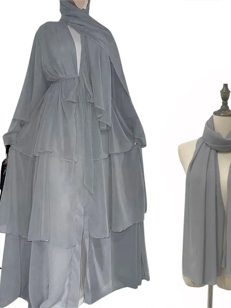 Gray with hijab