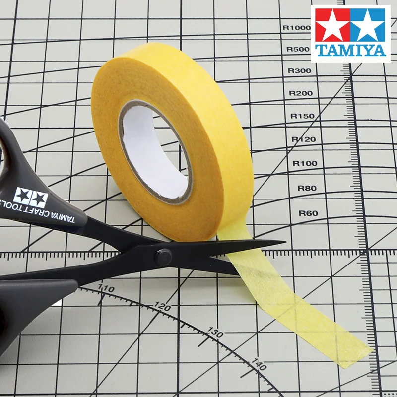 TAMIYA 74031 Decal Scissors for Water Stick Masking Tape Precision Special Model Scissors Stainless Steel Shears Craft Tools 5