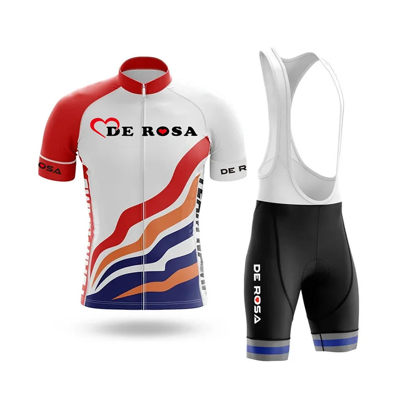 デローザ 2024 サイクルジャージ DE ROSA サイクルジャージ ホワイト