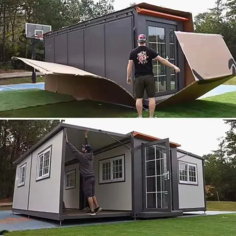 YG Expandable 40ft 20ft Cheap Modular House Kit Modern House For Living Customized Prefabricated Luxury Container House 1