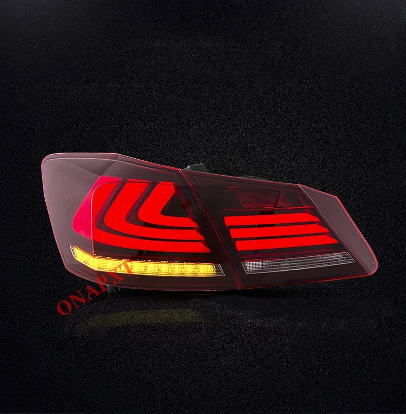 

Rear Lamp Streaming Turn light For Honda 9th generation Accord 2013-2015 Refit Taillight LED Tail Light Assembly Accessories