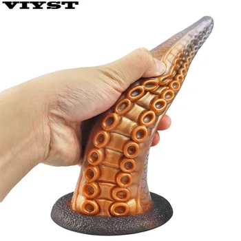 Huge Silicone Octopus Sex Toy Butt Animal Plug Tentacle Masturbater Dildo for Women Men Anal Orgasm Beads Adult Toys Sexy Toys 4