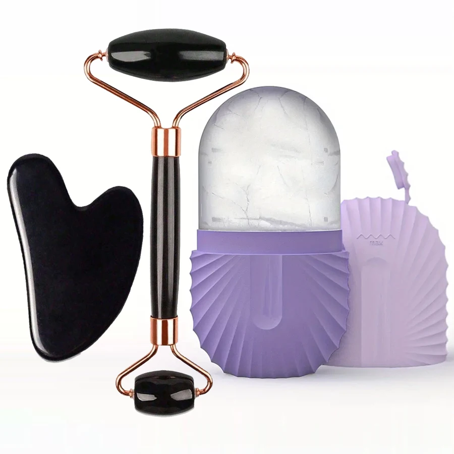 Revitalizing Facial Ice Roller for Puffiness Reduction & Skin Sculpting
