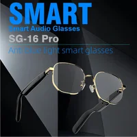 Lenovo New SG-16 Pro Smart Audio Glasses Air Conduction Wireless Bluetooth HD Headset Dustproof Waterproof Microphone Sunglasses - Image 3
