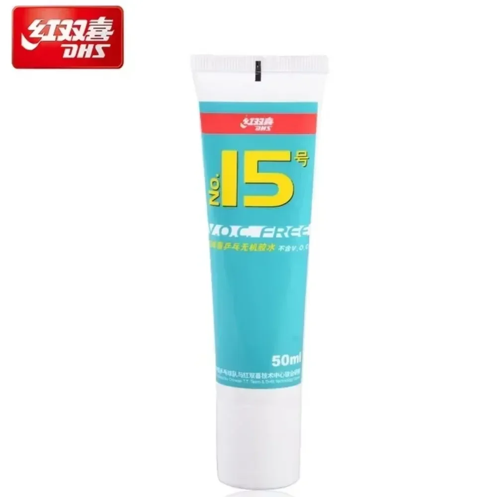 Table Tennis Glue Original DHS No.15 VOC-Free 500ml Water Glue for Table Tennis Racket Ping Pong Bat ITTF Approved Professional Accessories