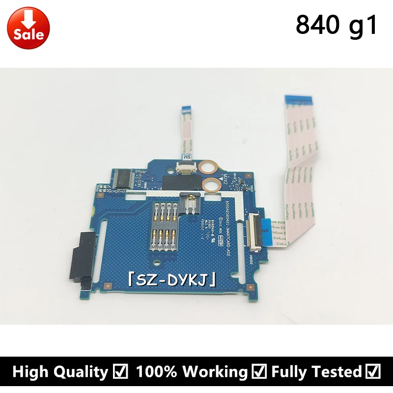 Per Hp Elitebook 840 G1 840-G1 Lettore Di Smart Card Per Laptop 805612-001 Muslimate Card 100% Lavoro Perfetto