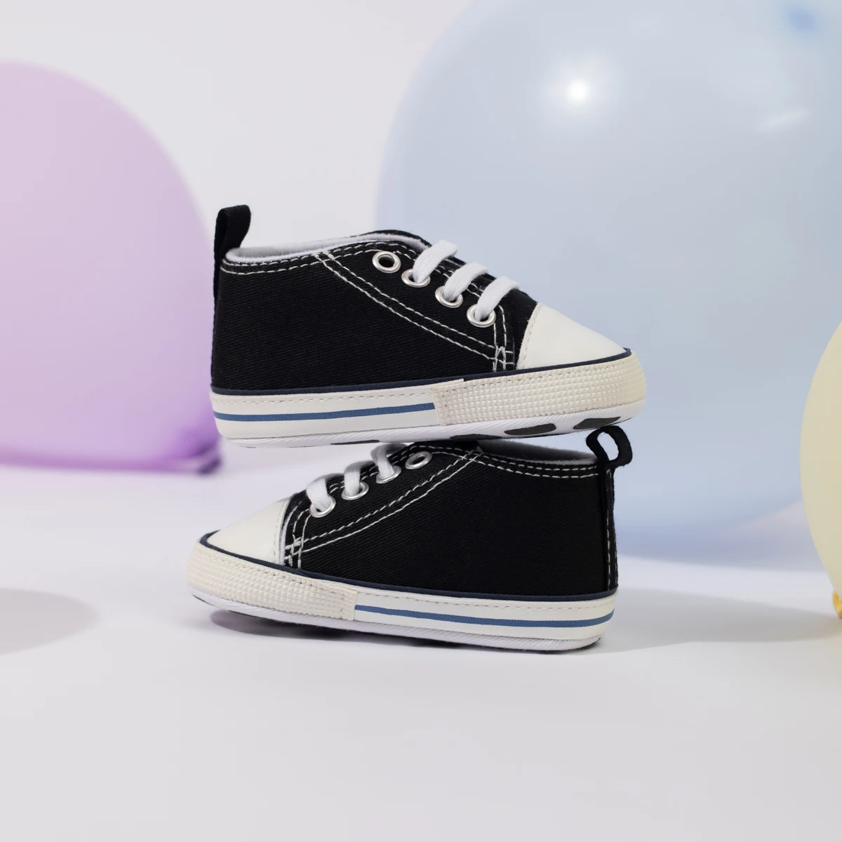 KIDSUN Canvas Sneakers Baby Shoes Boy Girl Toddler Shoes