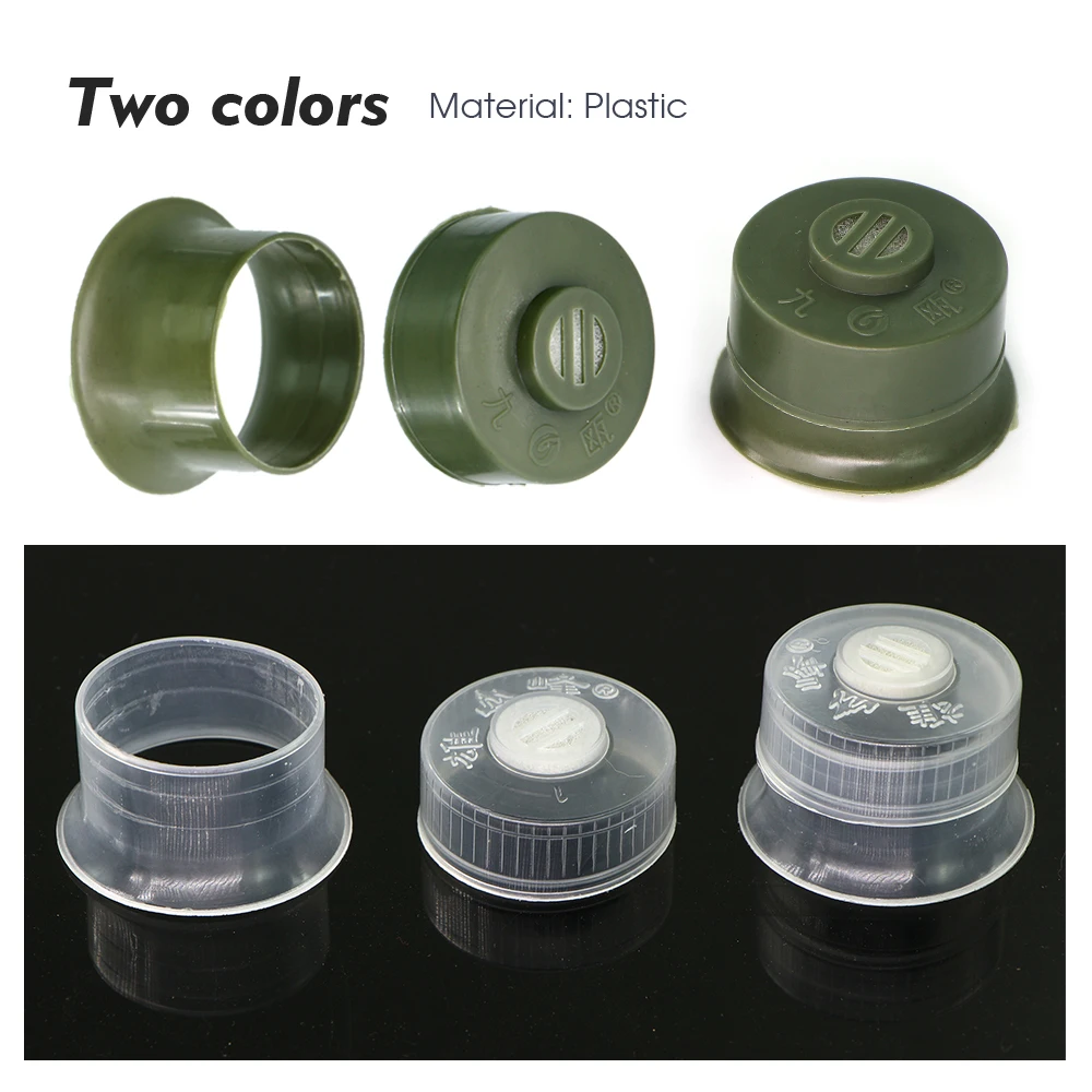 Description Picture 4 of itemMushroom Spawn Grow Bag Ring Cap Garden Planter Tool for Cultivating Edible Fungus Sealable Filter Cover Double Sleeve Lock Loop