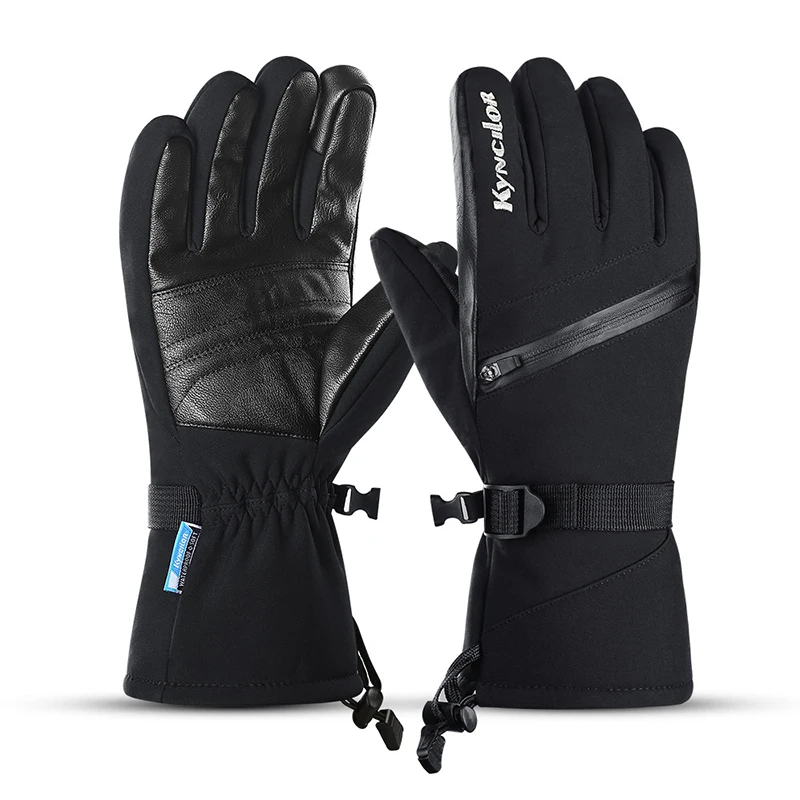 

Winter Waterproof Warm Cycling Gloves Men Windproof Thermal Sports Motorcycle Bike Bicycle Glove Male Racing Cycle Touch Glove