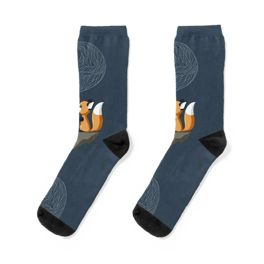 Fox Tea Socks hiphop halloween Wholesale man Socks Ladies Men's