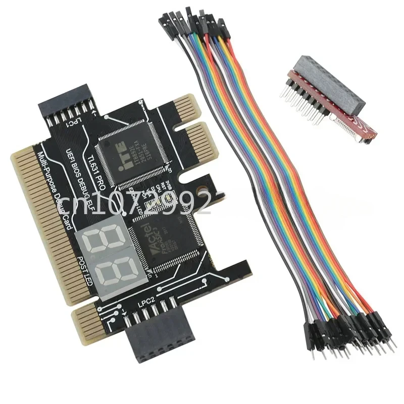 TL631 프로 범용 노트북 및 PC PCI PCI-E 미니 PCI-E LPC 마더보드 진단 분석기 테스터 디버그 카드