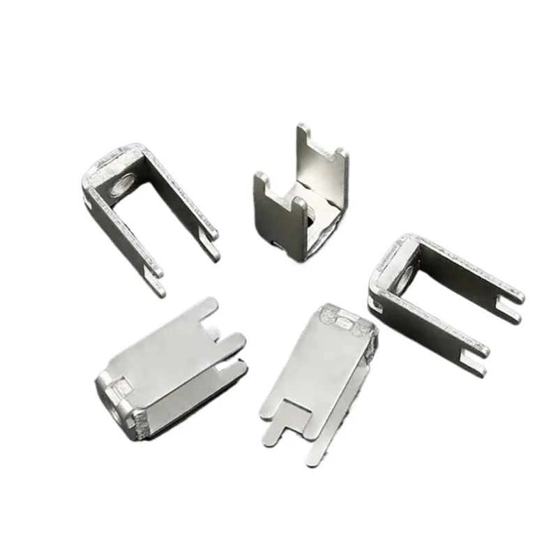 50PCS Power Type Straight Insert Copper Fixed Seat PCB-38D M4 Shed Bar Type Hardware Power Wiring Terminal
