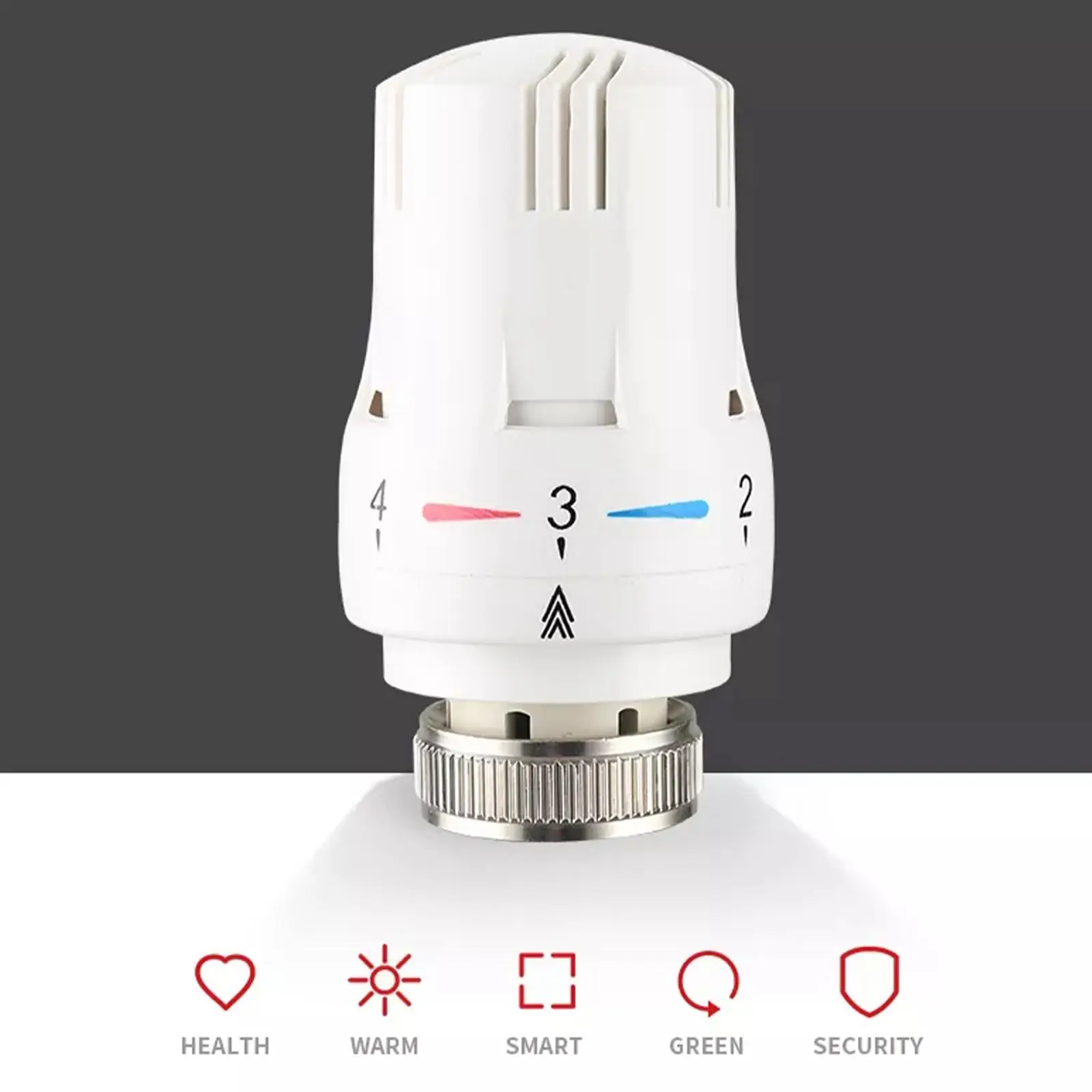 Radiator Thermostatic Valve Thermostatic Head Radiator Thermal Head Controller Thermostat For Heating System M30x1.5mm thermostatic valve controller