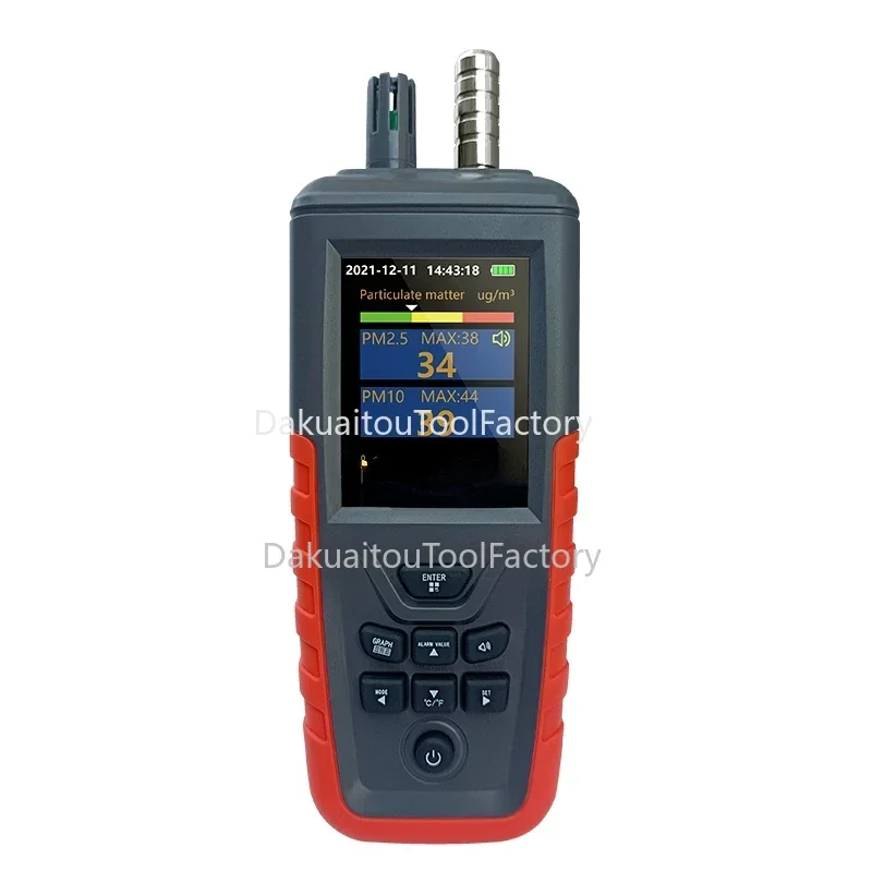 

Laser Airborne Dust Particle Analyzer Data Logging Air Particle Analyzer Dust Detectorkorno Dust Detector Printing