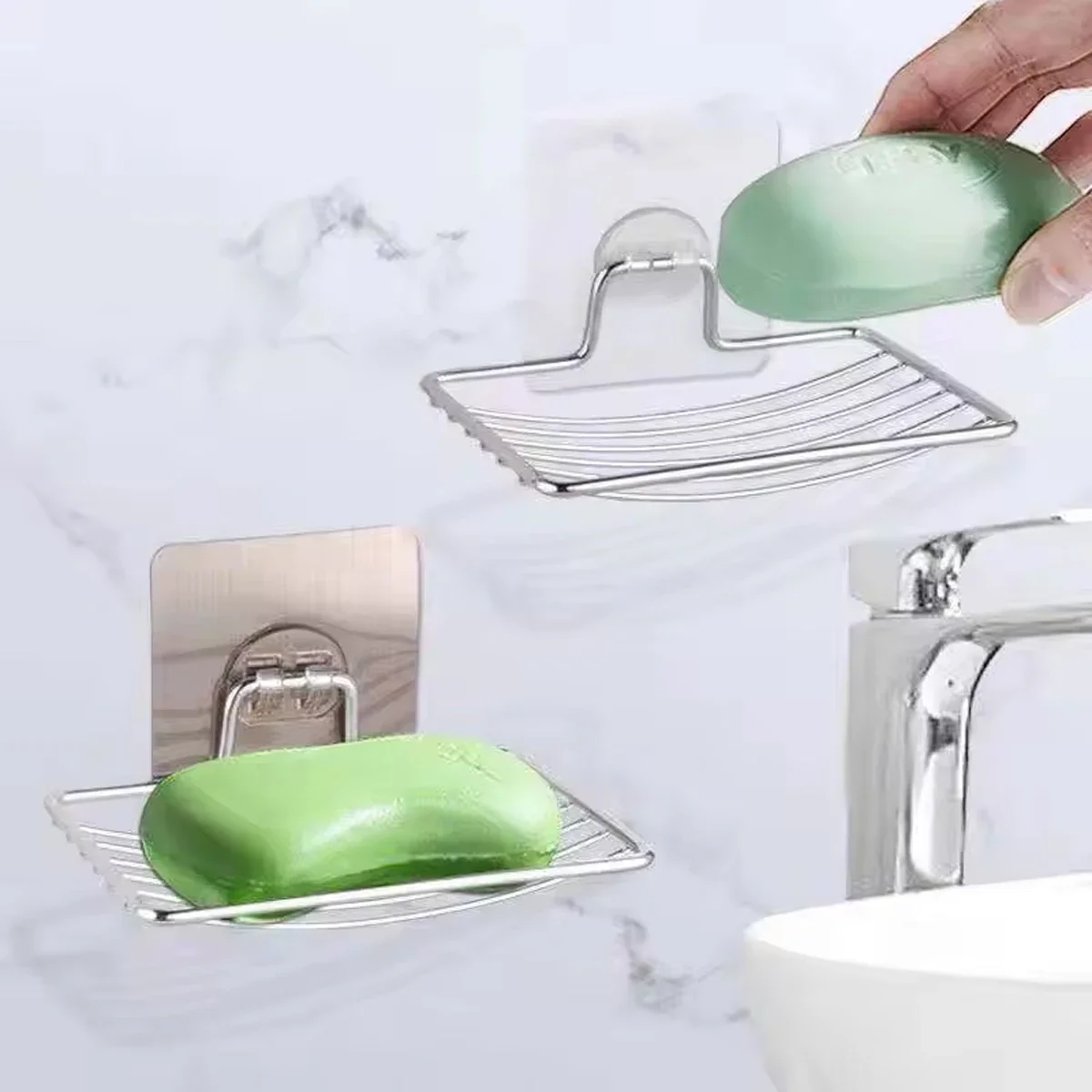 Stainless Steel Soap Rack Bathroom