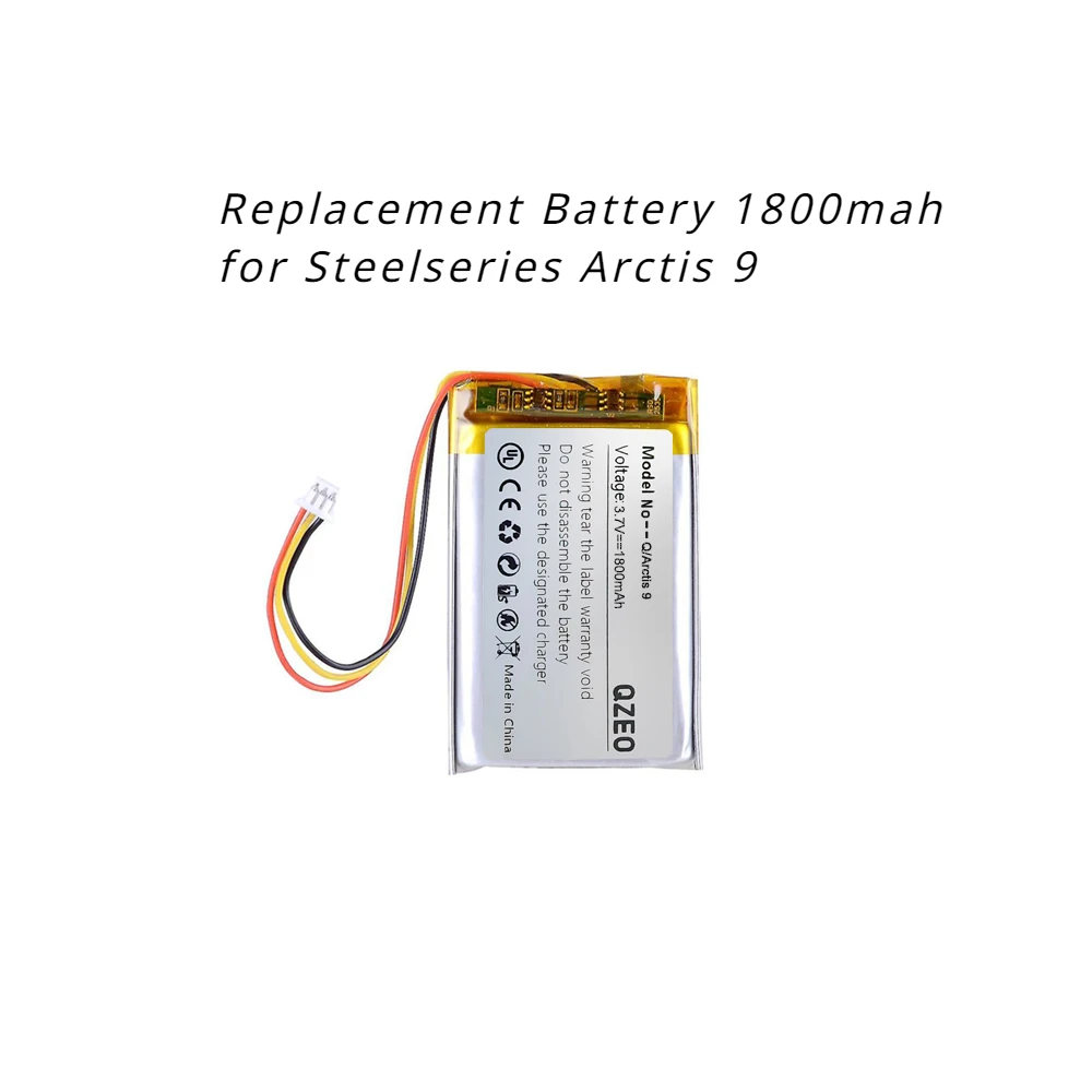 Enhanced Wireless Headset Replacement Battery