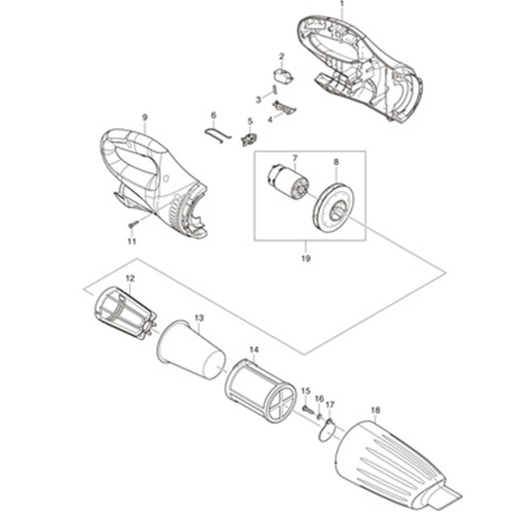 

Новинка 100%, фильтры предварительного фильтра для Makita CL100, 2 шт. CL100/106/180 CL106 CL183D, беспроводные DCL180 для комплекта Makita, детали