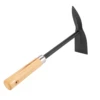 Wooden Handle Metal Hand Garden Tool Digging Hoe,black 6