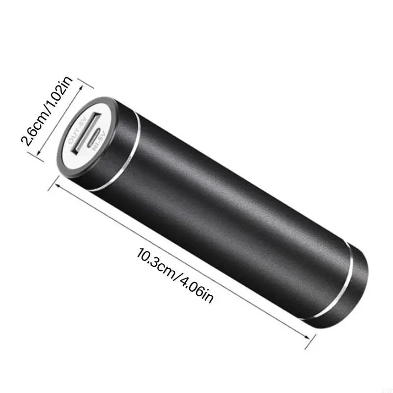 알루미늄 21700 충전기 케이스 5V2A 출력 500+ 충전주기 안전 작동 X7JC