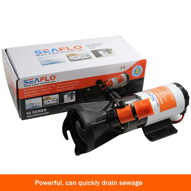 SEAFLO 02-Series 45LPM Sewage Pump: A Powerful Solution for Your RV