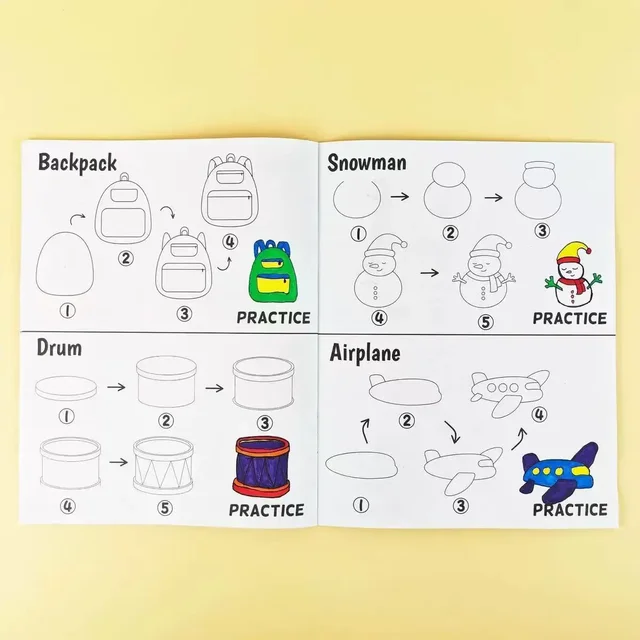 Graffiti Coloring Step-by-Step Drawing Book for Youngsters 48 Creative Patterns Classroom Learning Tool Books Art Supplies 2