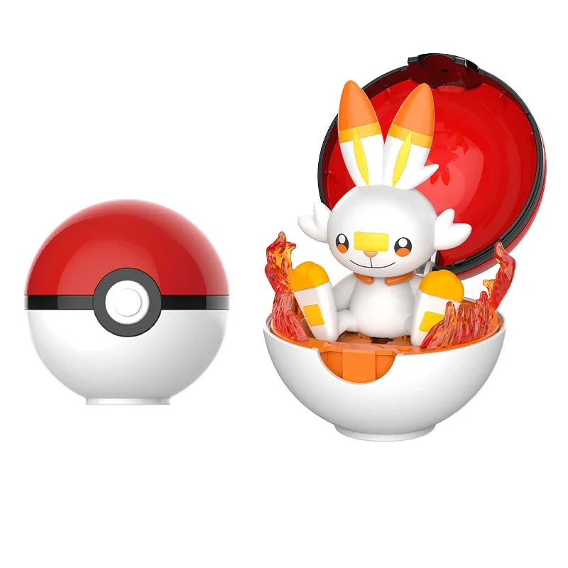 Pokémon-Figuren-Set: Pikachu, Bulbasaur, Eevee, Charmander, Squirtle, Piplup, Mimikyu mit Pokéball-Box – Sammlerstück und Spielzeug – Detail 21