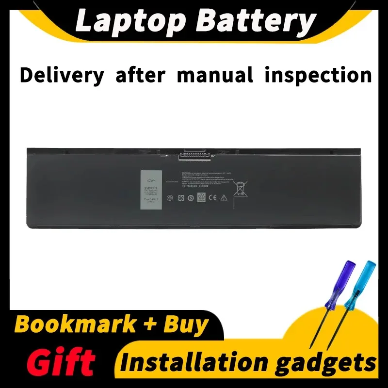 

For Dell Latitude E7420 E7440 E7450 34GKR V8XN3 G95J5 0909H5 0G95J5 5K1GW 34GKR 7.4V 47wh/5980mAh laptop battery