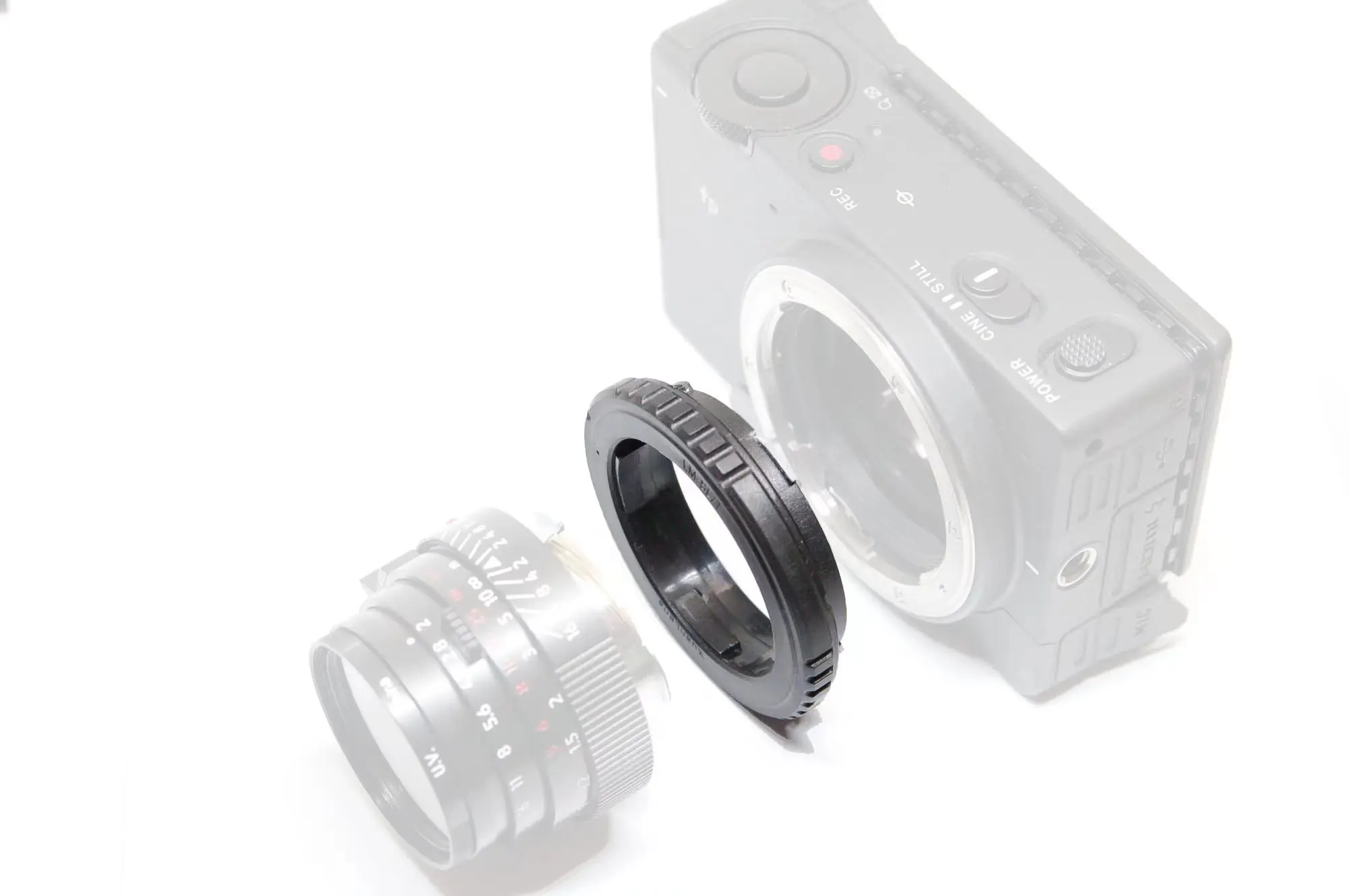 Xuanlens Adaptador Anel para Leica m Montagem lm para Nikon z Montagem Leica sl Leica t Sigma l Lumix l Montagem Câmera - Image 4