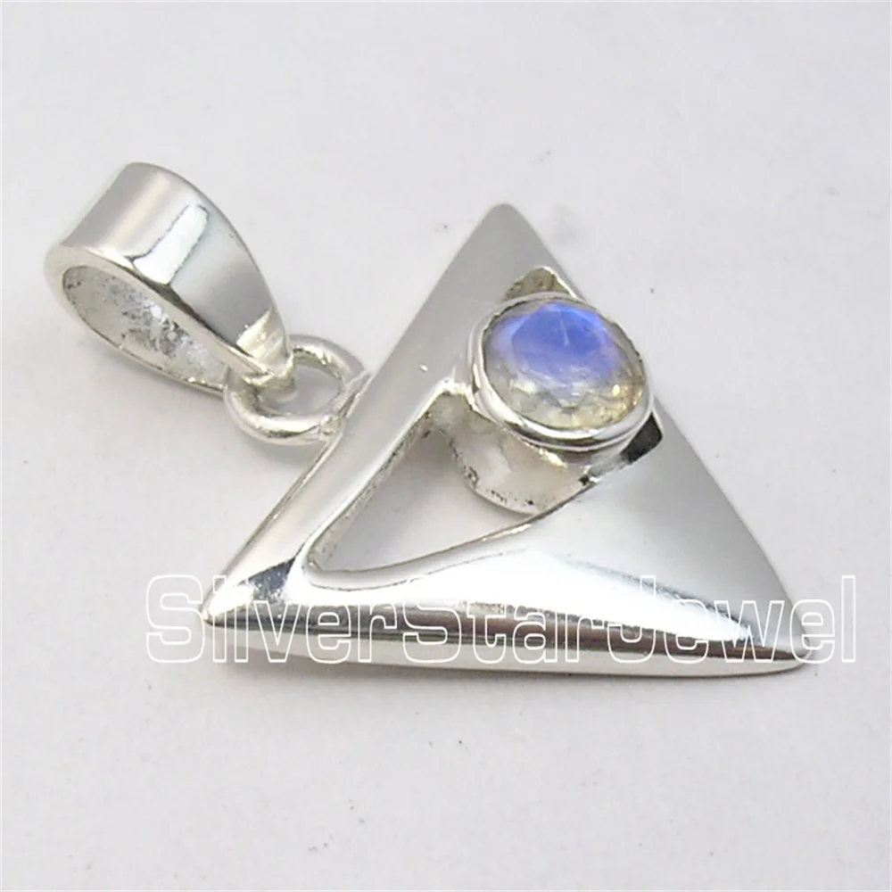 

Many Color India Semi-precious Stone Pendant 1"