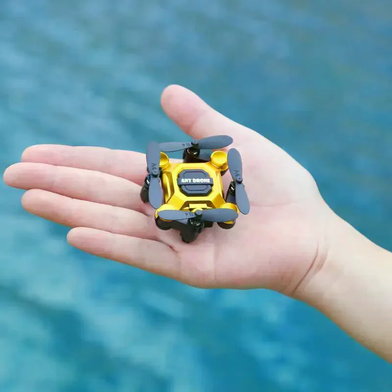 1 Set Kids Portable Pocket Drone Toy New Mini Foldable Drone RC Quadcopter With Camera For Elementary School Students