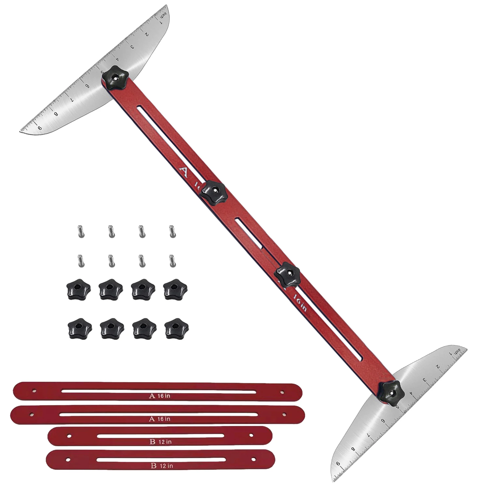 New Adjustable Stair Tread Template Tool Aluminum Alloy Stair Tread