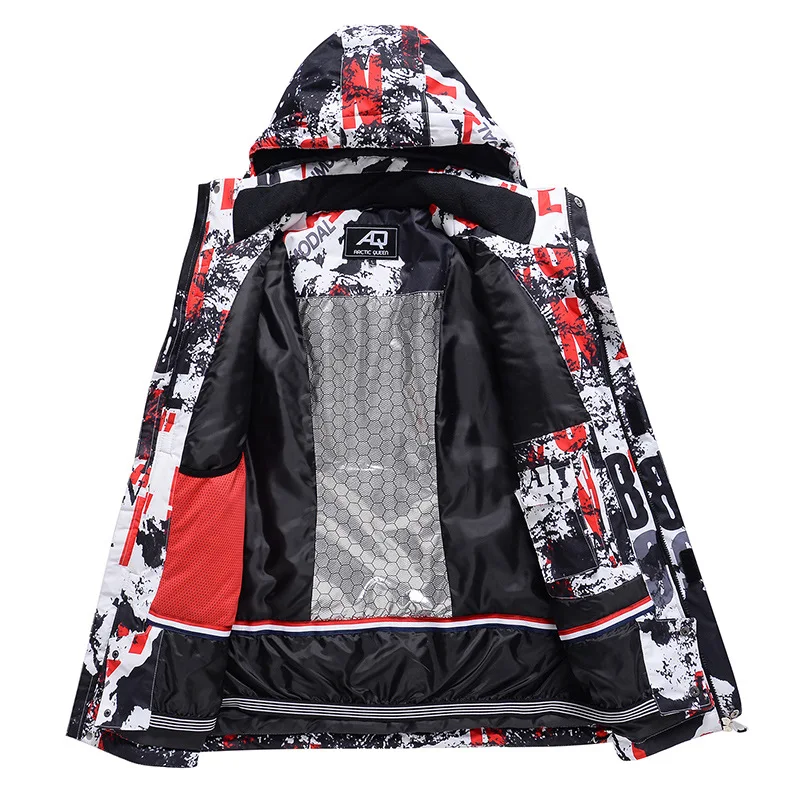 Men's Winter Ski Suit Windproof Waterproof Snowboarding Skiing Jacket Pants Male Snow Costumes Overalls Plus Size 3XL for Winter Jacket Ski Jacket Men Snow Jumpsuit