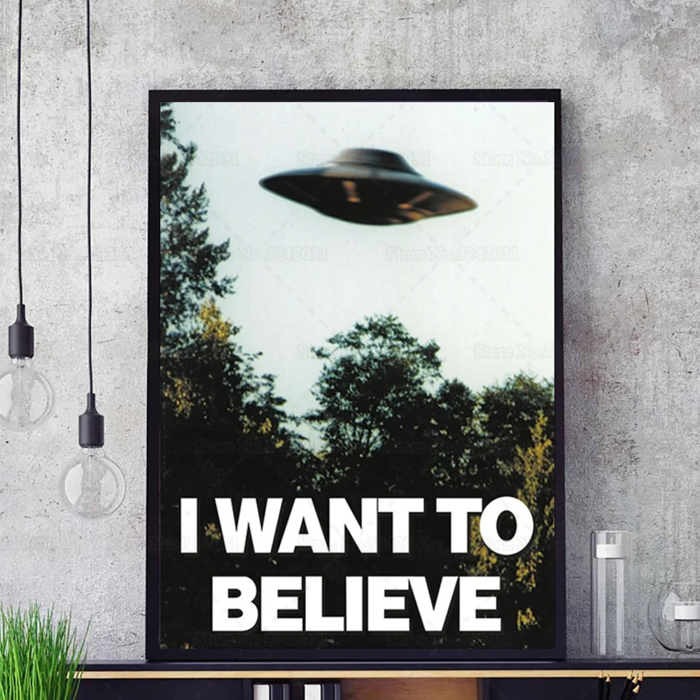Toppa Ricamata X-Files UFO – 6x7,5 Cm, Con Retro Termoadesivo, Da Stirare O Cucire, Tema Ho Fiducia In Te - 2