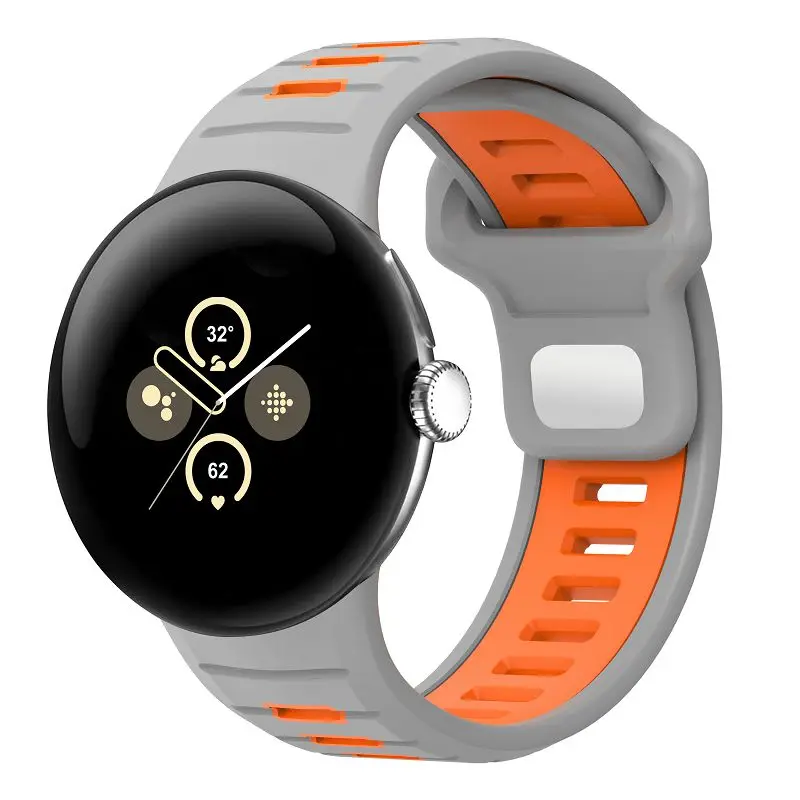 Two-Tone Sport Silicone Strap