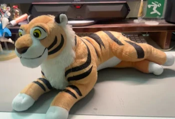 Original Disney Princess Jasmine's Tiger Rajah Animal Cartoon Plush Toy Soft Stuffed Dolls
