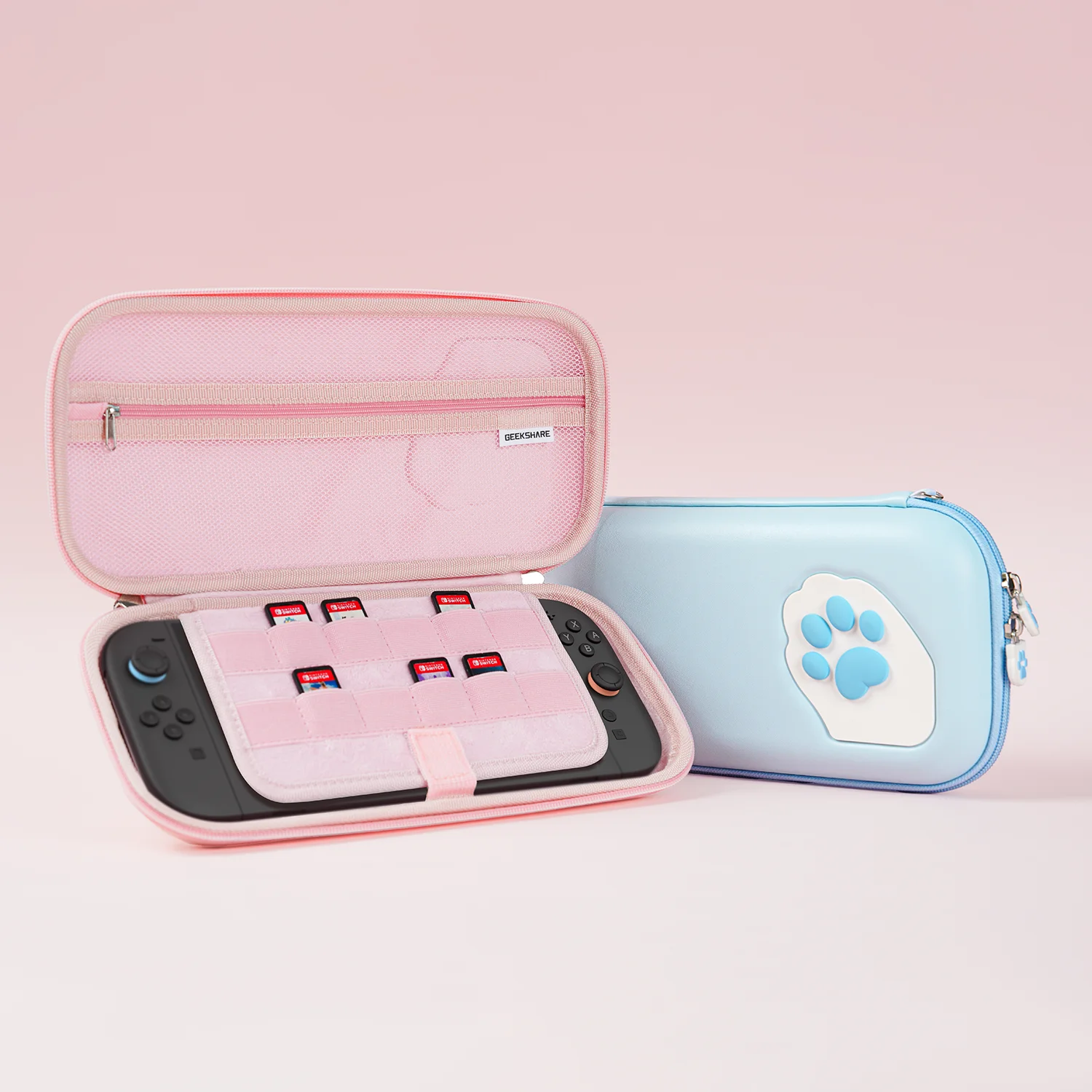 Nintendo Switch - ささき For Nintendo Switch 2 Protective Hard Case Kawaii Pink