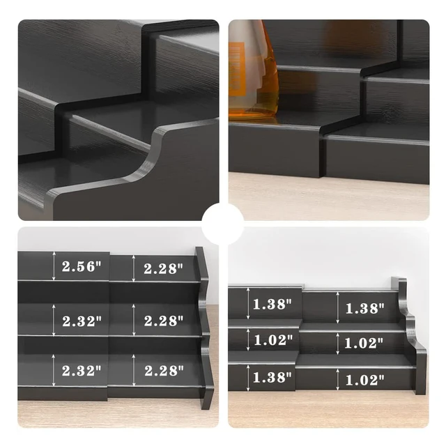 Portaspezie Espandibile 3 Livelli - Organizza Spezie In Cucina Con Stile E Praticità - Foto 2