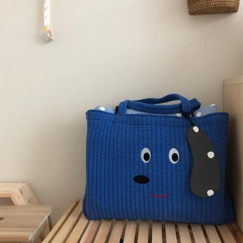 다기능 아기 기저귀 보관 가방, 만화 출산 엄마 핸드백, 대용량, 아이, 아기 기저귀 가방, 침구 수하물 가방
