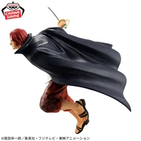 BANPRESTO-Figurines d'action One Piece BATTLE Record Collection, Shanks PVC, Anime Model Toy, 17cm, En stock 2