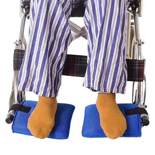 Wheelchair Footrest Pads Footplate Protector Pad Leg Rest Cushion Foot Protection Pads For Preventing Foot Being Scratched - Image 5