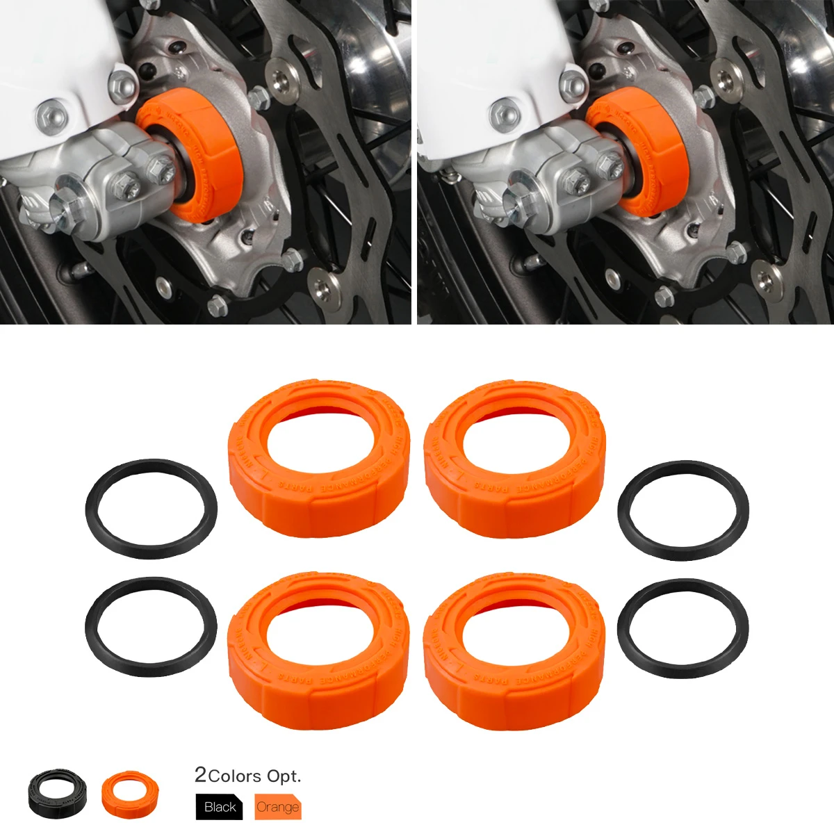 Motorcycle Front Rear Wheel Spacer Bearing Protector Guard For KTM 125 150 250 300 350 400 450