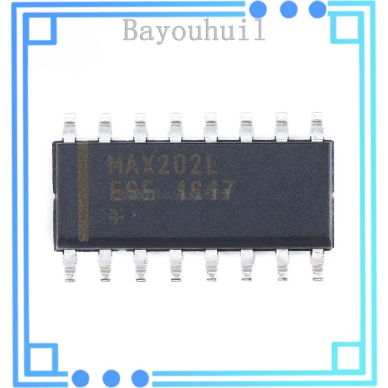 

10PCS Original Authentic Patch MAX202EESE+T SOIC-16 RS232 Transceiver Interface IC Chip