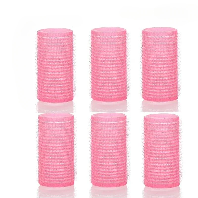1/6Pcs Hair Rollers Self Grip Hook Hair Curlers Heatless Roller Salon Dressing Curlers Jumbo Size Sticky Styling Tools