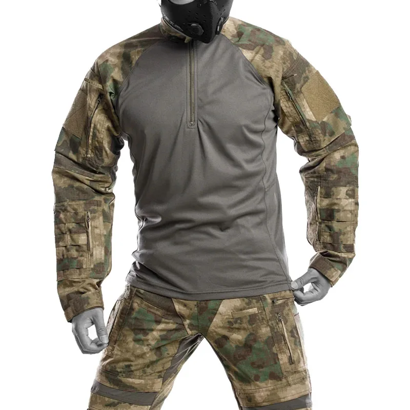Tactical Suit Combat Uniform Hunting Accessories New Camo Tactical G3 Sets Mens Breathable Waterproof Outdoor Combat Uniform Male Wear-resistant Multi Pocket Hunting Pants