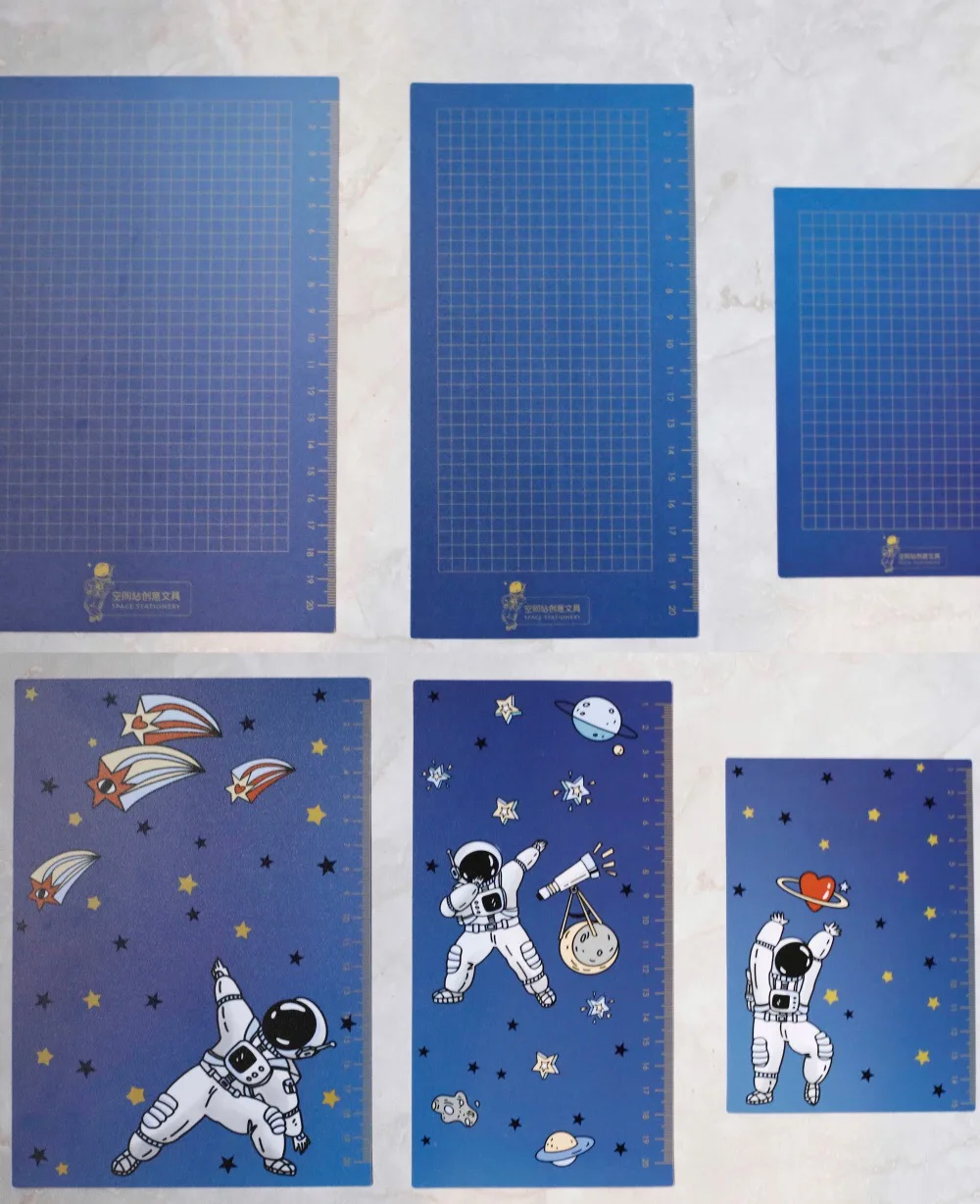Travelers notebook accessories flying birds astronaut pattern writing pad for A5 A6 travel notebook