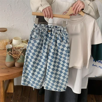 Children's Jeans 2025 New Spring and Autumn Styles for Boys Long Pants for Children Korean Denim Versatile Baby Kids Clothing 1