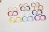 10PAIRS  14MM TO 35MM WHITE PUPIL 3D COMICAL ROUND GLITTER TOY EYES COLORFUL DOLL EYES -T10 2