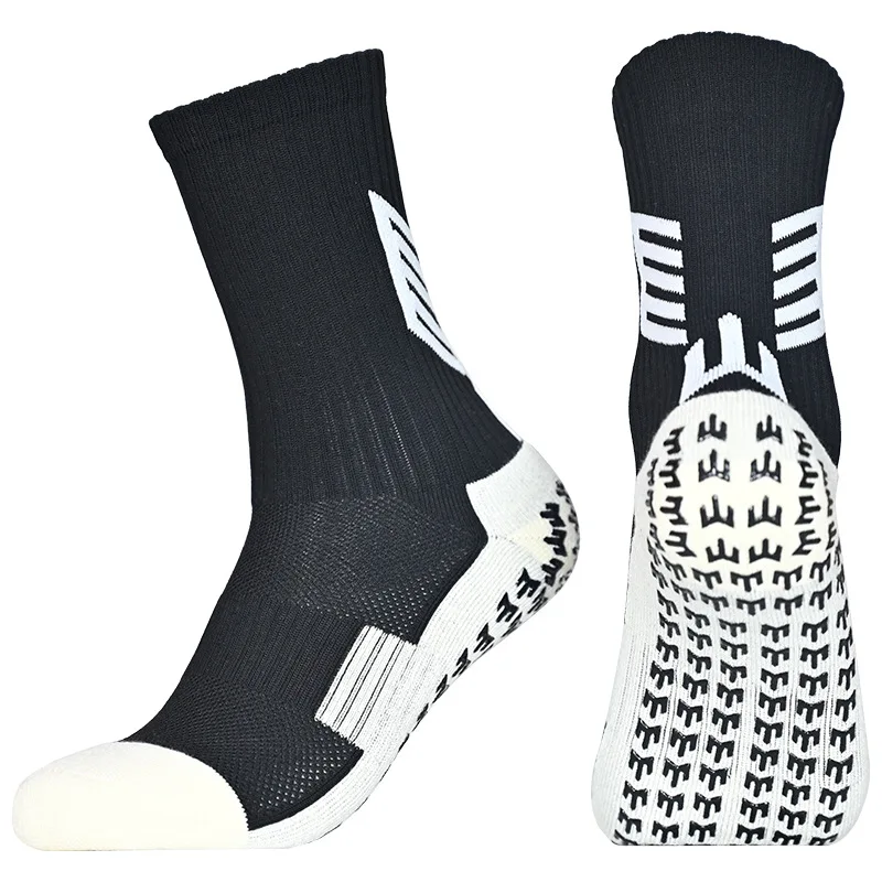 Football Socks Basketball Sports Socks Towel Bottom Anti Slip Medium Tube Training Adult Running