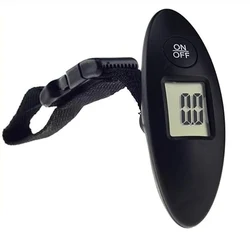 Portable Digital Luggage Scale with Backlight - 50kg Capacity (A)