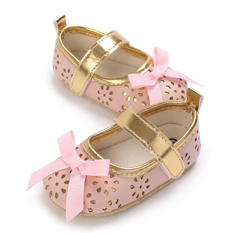 Frühling Sommer und Herbst Baby Schuhe 0-1 Jahre Alte Prinzessin Schuhe Für Weibliche Babys Anti Slip Weiche Sohlen wanderschuhe – Detail 6